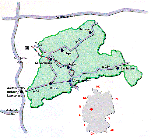 Karte zum Amtsgericht Lennestadt Karte zum Amtsgericht Lennestadt